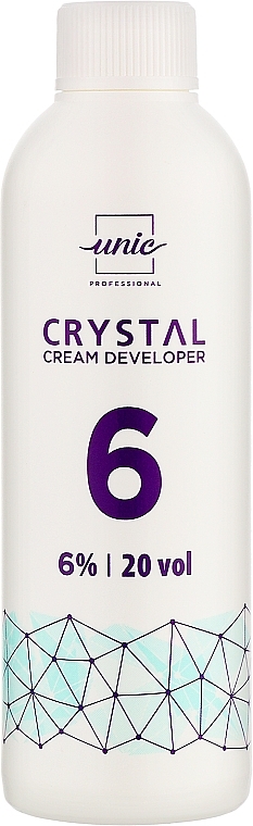 Крем-оксигент 6% - Unic Crystal Cream Developer — фото N2