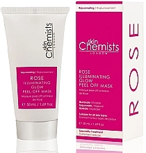 Парфумерія, косметика Маска-плівка для сяяння шкіри - Skin Chemists Rose Illuminating Glow Peel Off Mask