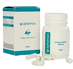 Пищевая добавка "Гинкго билоба" - Apitamax Ginkgo Biloba Natural  — фото N1