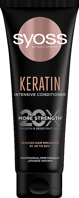 Интенсивный кондиционер для слабых и ломких волос - Syoss Keratin Intensive Conditioner — фото N1