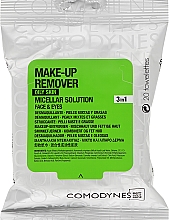 Очищувальні серветки для жирної й комбінованої шкіри - Comodynes Make-up Remover Micellar Solution 3in1 — фото N1
