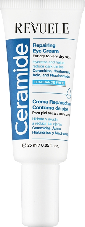 Відновлювальний крем для шкіри навколо очей - Revuele Ceramide Repairing Eye Cream