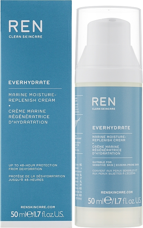 Крем для лица - Ren Everhydrate Marine Moisture-Replenish Cream  — фото N2