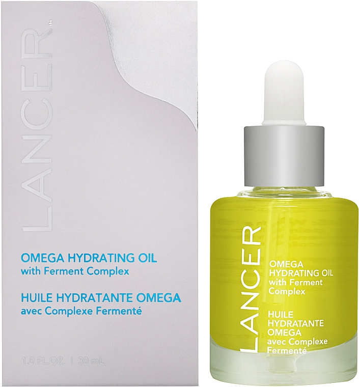 Масло для лица - Lancer Omega Hydrating Oil with Ferment Complex — фото N3