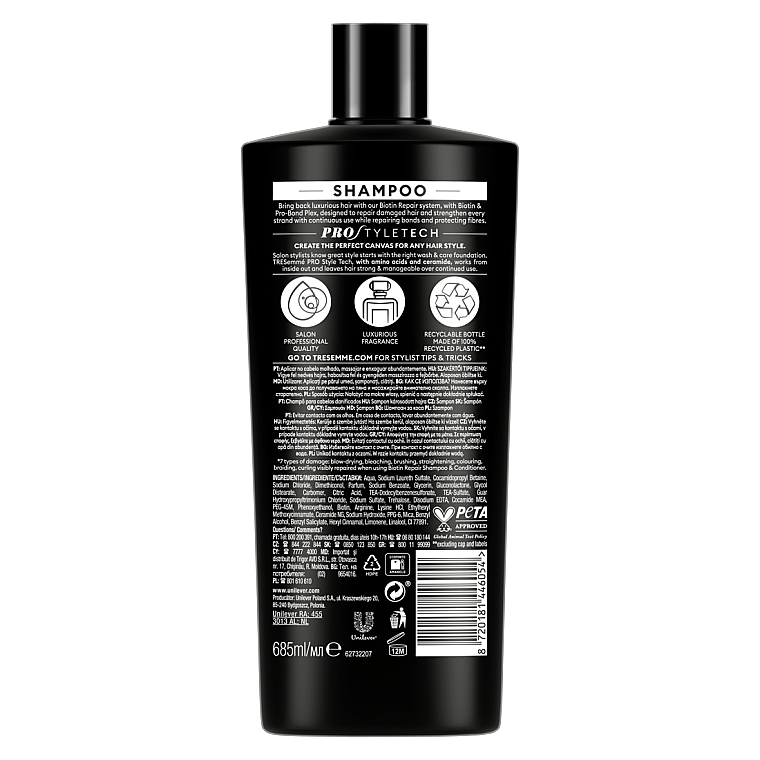 Шампунь для волос - Tresemme Biotin Repair Shampoo — фото N2