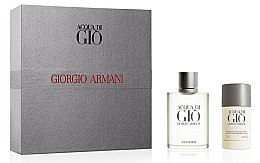 Духи, Парфюмерия, косметика Giorgio Armani Acqua di Gio Pour Homme - Набор (edt 100ml + deo stick/75g)