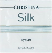 Духи, Парфюмерия, косметика Крем для подтяжки кожи вокруг глаз - Christina Silk EyeLift Cream (пробник)