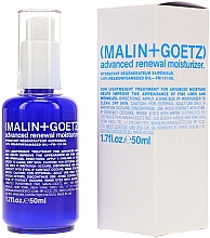 Лосьйон для зволоження та відновлення шкіри обличчя - Malin+Goetz Advanced Renewal Moisturizer Lotion — фото N1
