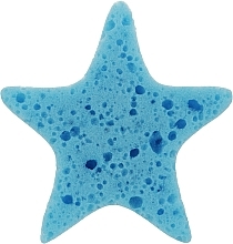 Парфумерія, косметика Губка банна дитяча "Карапуз", блакитна зірочка - Помічниця