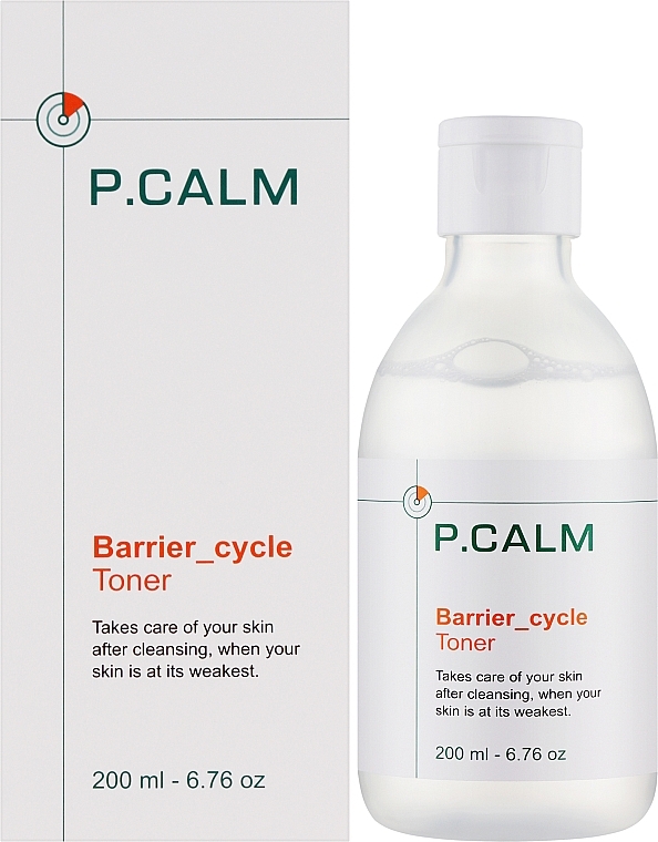 Тонер для регенерации барьера кожи - P.CALM Barrier Cycle Toner — фото N3