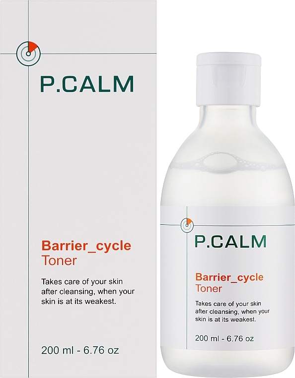 Тонер для регенерації бар'єру шкіри - P.CALM Barrier Cycle Toner — фото N3