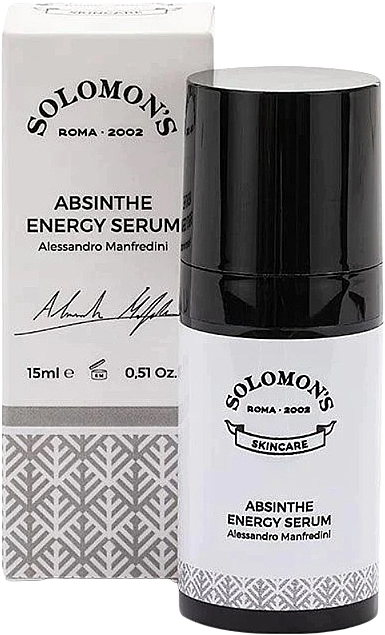 Сыворотка для области вокруг глаз - Solomon's Absinthe Energy Serum Alessandro Manfredini — фото N1