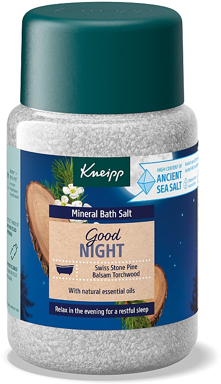 Сіль для ванни "На добраніч" - Kneipp Mineral Bath Salt — фото N1