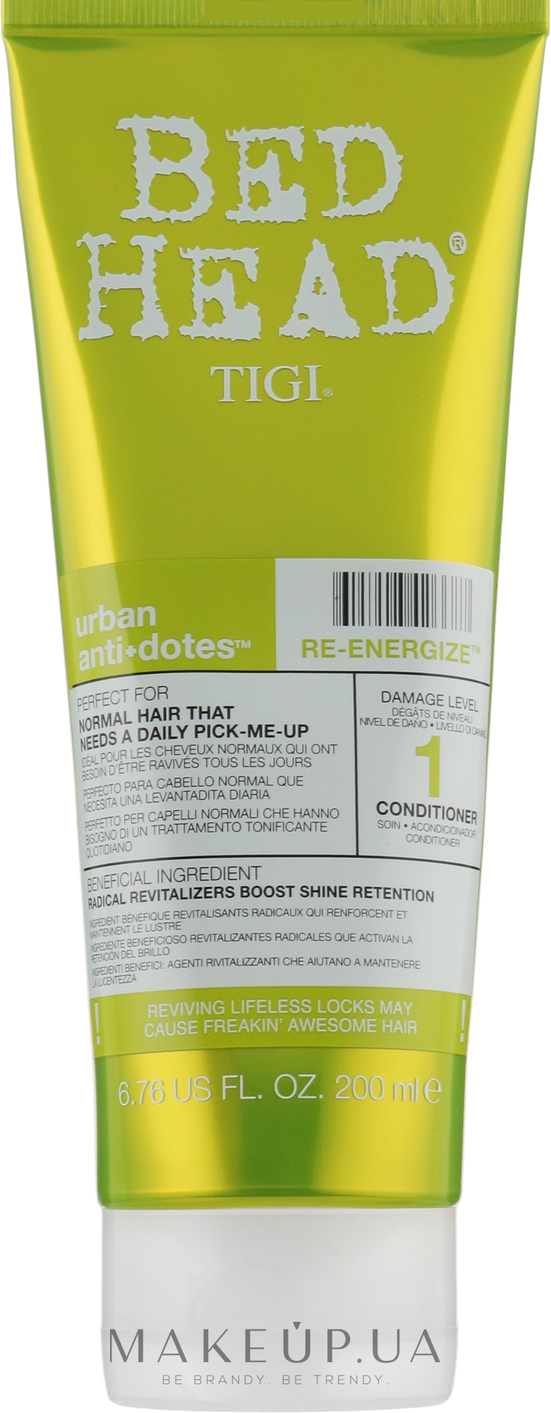 tigi bed head urban anti dotes re energize conditioner Кондиционер