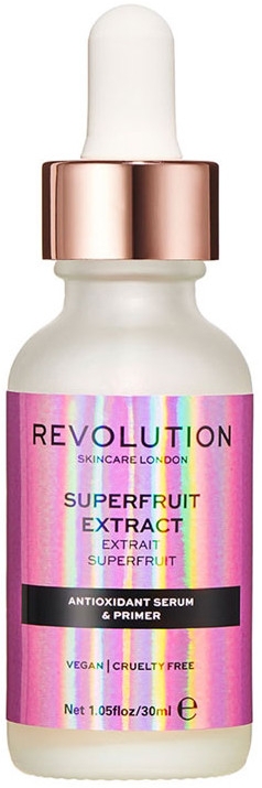 Антиоксидантна сироватка - Makeup Revolution Superfruit Extract Antioxidant Rich Serum & Primer — фото N1