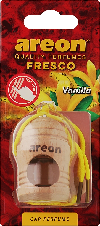 Ароматизатор для авто "Ваниль" - Areon Fresco Vanilla — фото N1