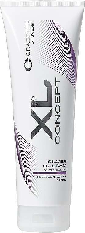 Бальзам для світлого й сивого волосся - Grazette XL Concept Silver Balsam — фото N1