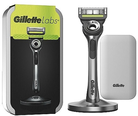 Бритва для гоління з 1 змінною касетою в футлярі для подорожі - Gillette Labs — фото N2