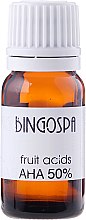 Парфумерія, косметика Фруктові кислоті AHA 50% - BingoSpa Fruit Acid AHA 50%