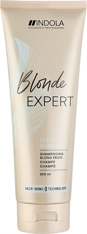 Шампунь для холодного відтінку волосся кольору блонд - Indola Blonde Expert Insta Cool Shampoo — фото N3