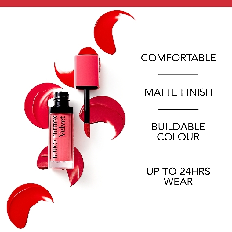 Жидкая матовая помада - Bourjois Rouge Edition Velvet Lipstick — фото N7