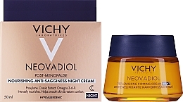 Восстанавливающий и укрепляющий ночной крем для лица - Vichy Neovadiol Replenishing Firming Night Cream — фото N2