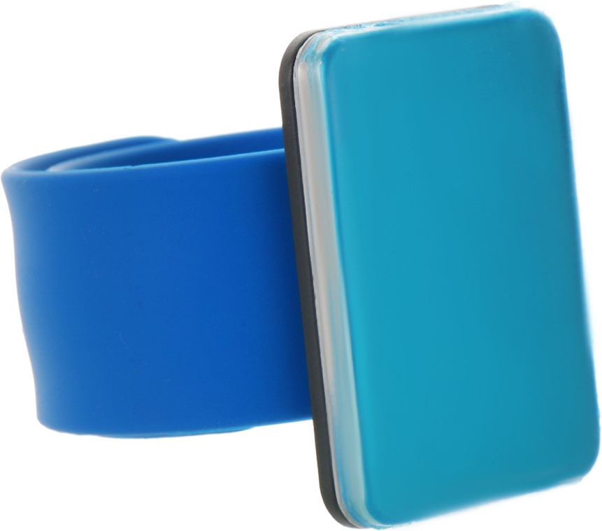 Магнітний браслет на руку для шпильок і невидимок, 21129, синій - SPL — фото N2