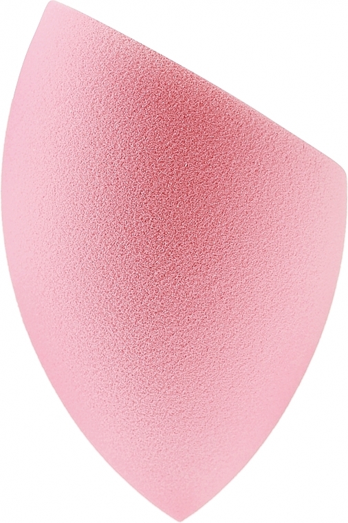 Спонж для макіяжу з плоским зрізом, рожевий - Ilu Sponge Olive Cut Pink — фото N1