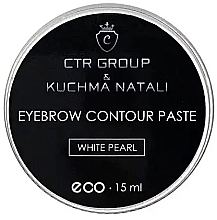 Парфумерія, косметика Контурна паста для брів - CTR White Pearl Eyebrow Contour Paste