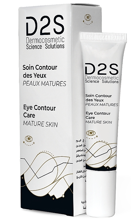 Гель-крем для контуру очей - D2S Anti Ageing Eye Contour Care — фото N1