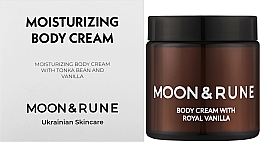 Спокусливий крем для тіла "Tonka Beans & Vanilla" - Moon&Rune Body Cream — фото N2