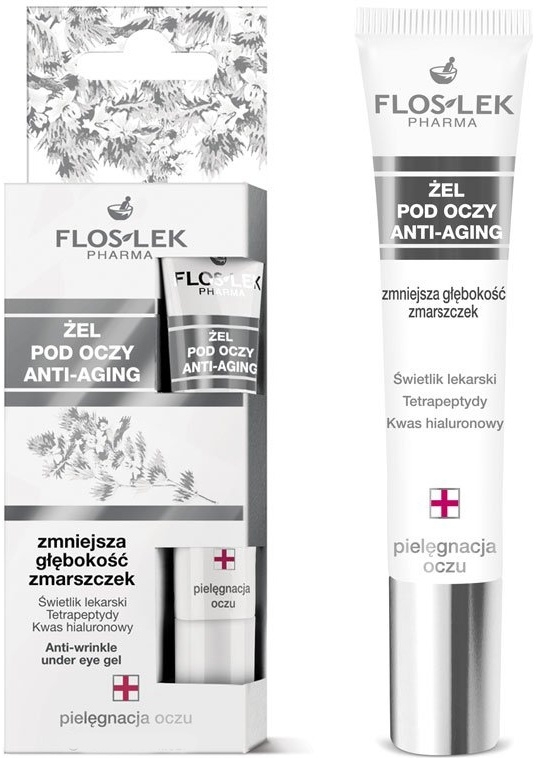 Гель для повік та шкіри навколо очей - Floslek Lid And Under Anti-Aging Eye Gel