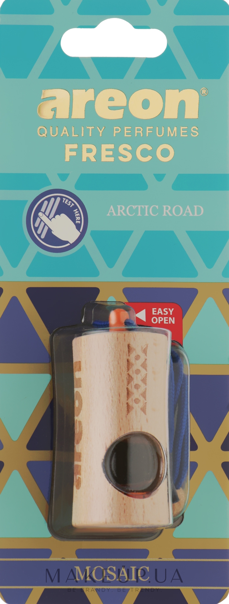 Ароматизатор повітря "Арктична дорога" - Areon Fresco Mosaic Arctic Road — фото 4ml