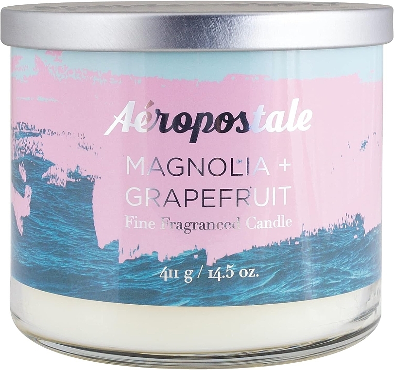 Ароматическая свеча - Aeropostale Magnolia & Grapefruit Fine Fragrance Candle — фото N1