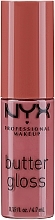 Духи, Парфюмерия, косметика Увлажняющий блеск для губ, 4.7 мл - NYX Professional Makeup Butter Gloss