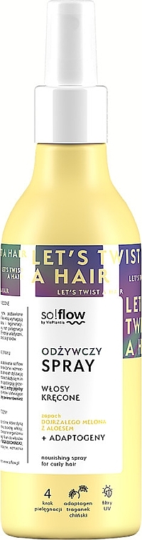 Спрей для кудрявых волос - So!Flow by VisPlantis Nourishing Spray for Curly Hair