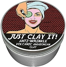 Парфумерія, косметика Вулканічна чорна глина для обличчя проти зморщок - New Anna Cosmetics Just Clay It!