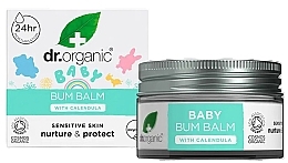 Детский бальзам для тела с календулой - Dr. Organic Baby Bum Balm Calendula — фото N1