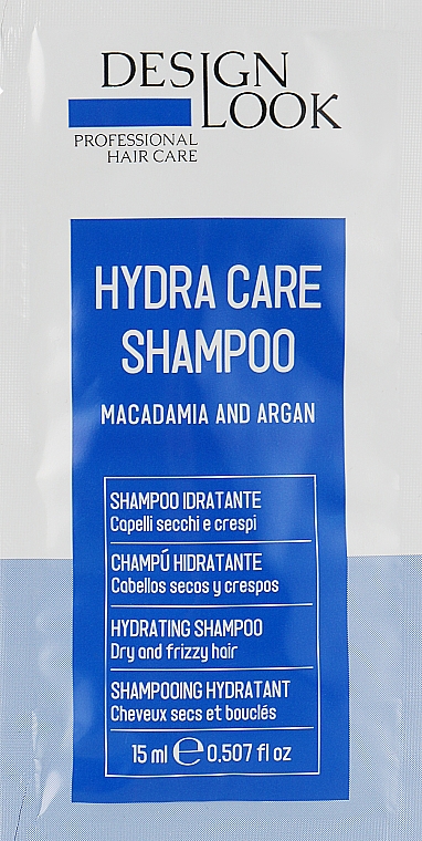 Увлажняющий шампунь - Design Look Hydra Care Shampoo — фото N1