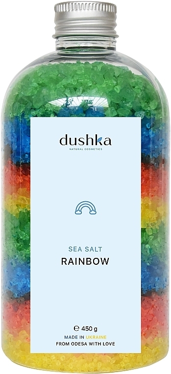 Сіль для ванни "Rainbow" - Dushka Bath Salt — фото N1