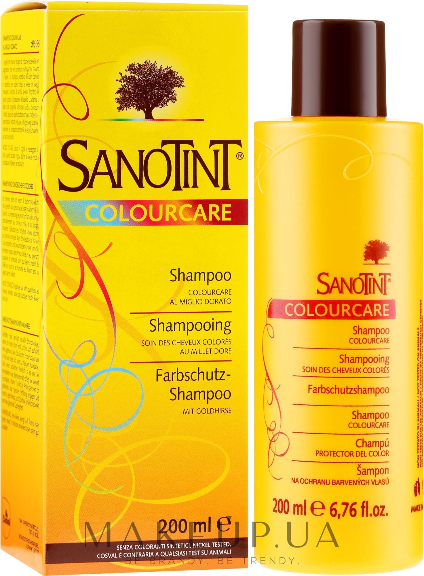Шампунь для окрашенных и обесцвеченных волос - SanoTint — фото 200ml