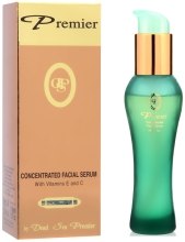 Парфумерія, косметика Інтенсивна сироватка проти старіння - Premier Dead Sea Concentrated Facial Serum with Vitamins E and C