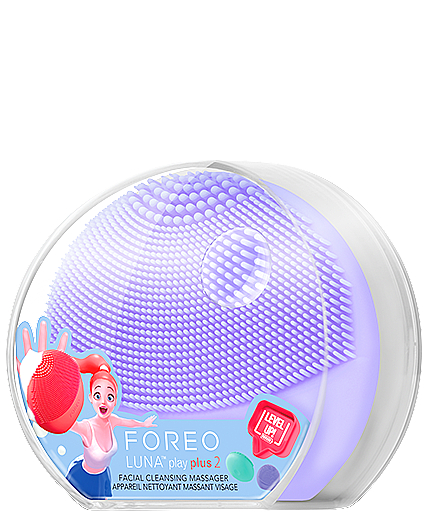 Щіточка для очищення шкіри обличчя, бузкова - Foreo Luna Play Plus 2 I Lilac You — фото N1