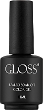 Духи, Парфюмерия, косметика Гель-лак для ногтей - Gloss Company Soak Off Color Gel