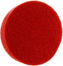 Парфумерія, косметика Спонж для макіяжу косметичний, червоний круглий, S-070 - Zauber