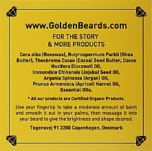 Бальзам для бороды "Big Sur" - Golden Beards Beard Balm — фото N6