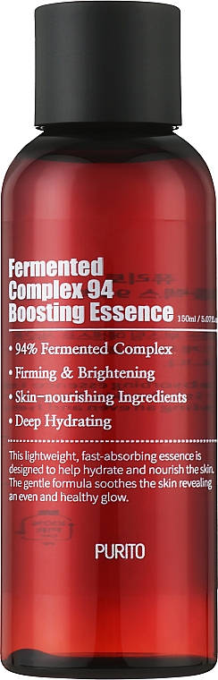 Ферментированная эссенция с ниацинамидом 3% - Purito Fermented Complex 94 Boosting Essence — фото N1