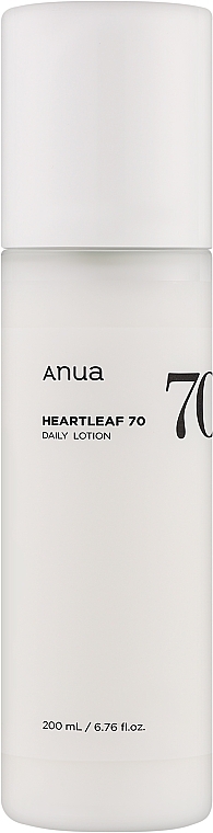 Питательный лосьон для лица - Anua Heartleaf 70% Daily Relief Lotion — фото N1