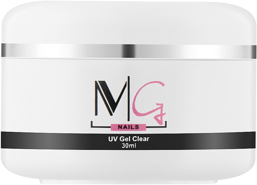 Гель для нарощування - MG Nails UV Gel Clear — фото N3