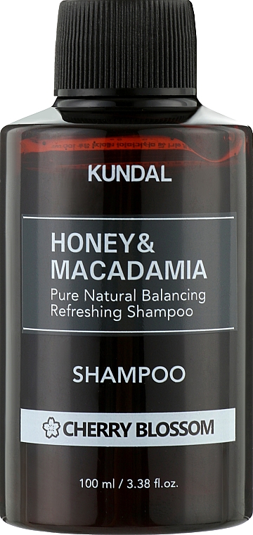 Шампунь для волосся "Квітуча вишня" - Kundal Honey & Macadamia Cherry Blossom Shampoo — фото N1